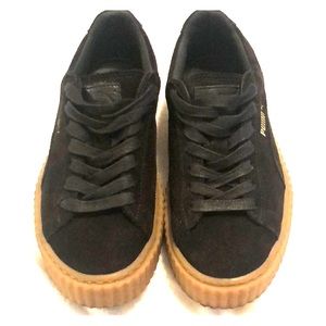 Puma Rihanna Fenty creepers black shoes